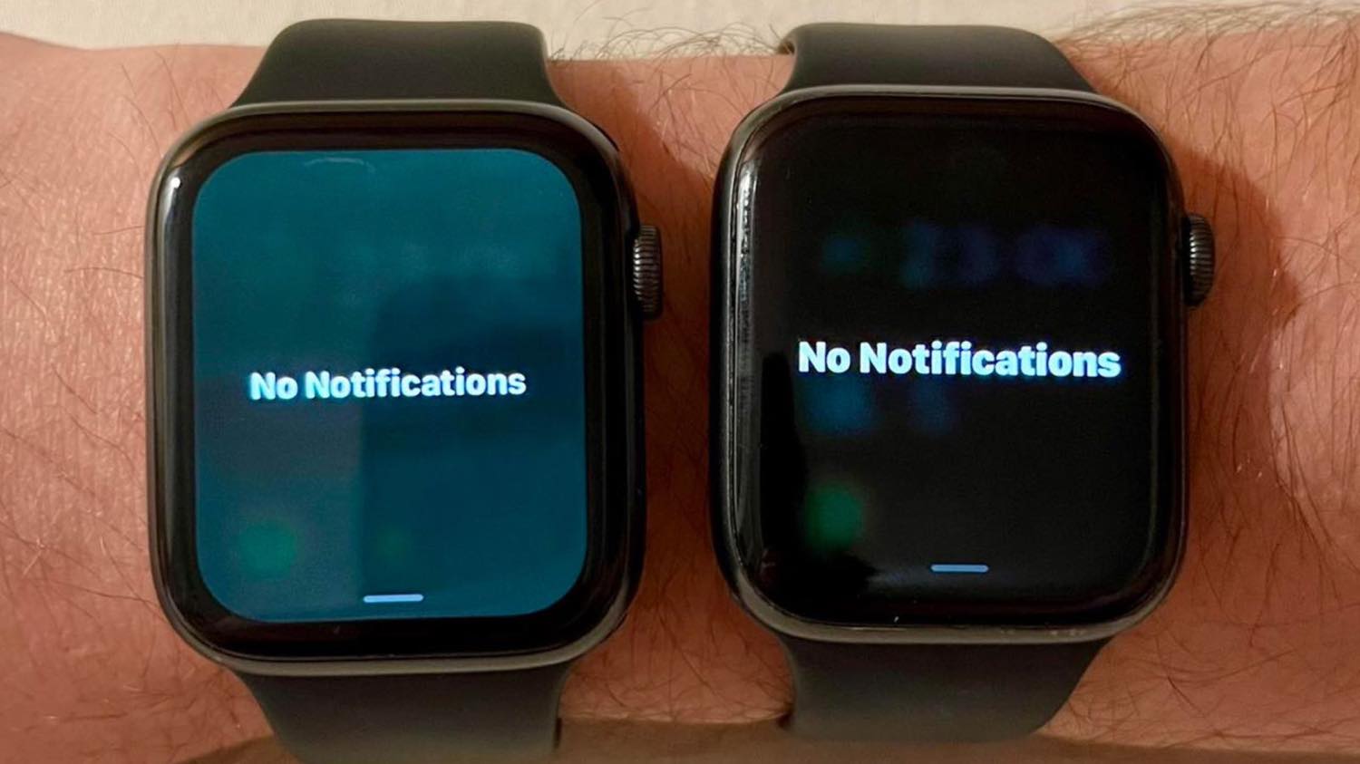 ｢watchOS 9.5｣にアップデートした後にApple Watchの画面が緑がかった色になる問題が報告される