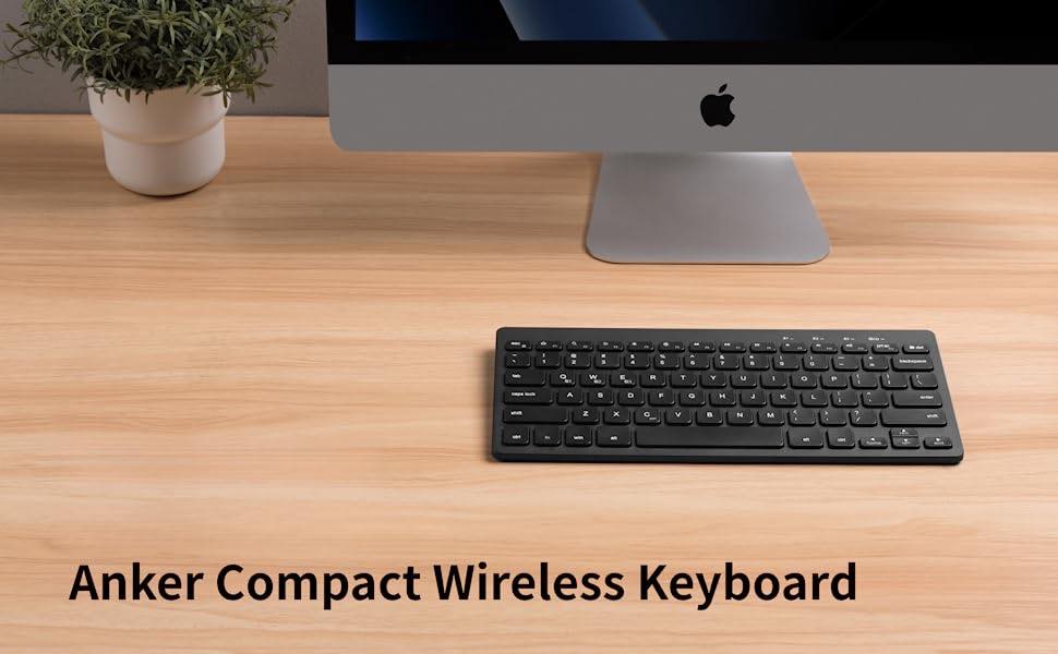 Anker、持ち運びに便利なワイヤレスキーボード｢Anker Compact Wireless Keyboard｣と｢Anker Rechargeable Wireless Keyboard｣を発売