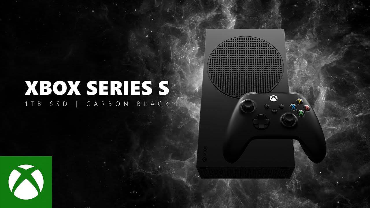 Microsoft、｢Xbox Series S｣の1TB SSD搭載カーボンブラックモデルを発表