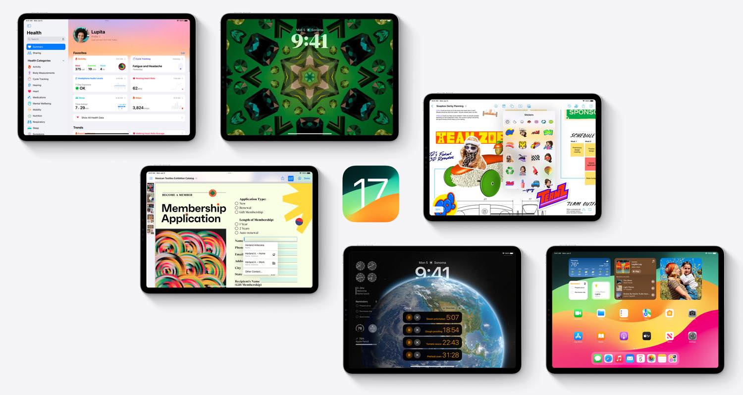 ｢iPadOS 17｣では｢iPad (第5世代)｣と｢iPad Pro (第1世代)｣がサポート対象外に