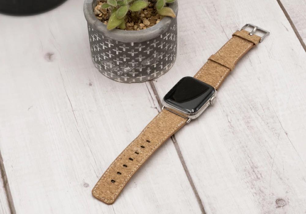 Simplism、本物のコルクを使ったApple Watch専用バンドを発売