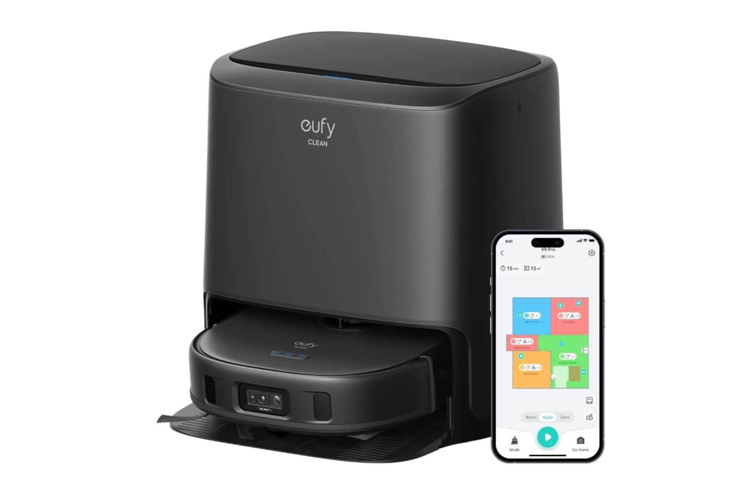 Anker、加圧式デュアル回転モップを搭載したロボット掃除機｢Eufy Clean X9 Pro with Auto-Clean Station｣を発売