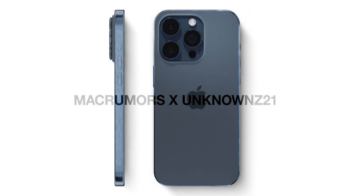 ｢iPhone 15 Pro｣ではゴールドモデルが廃止され、チタングレーとダークブルーが新色として登場か