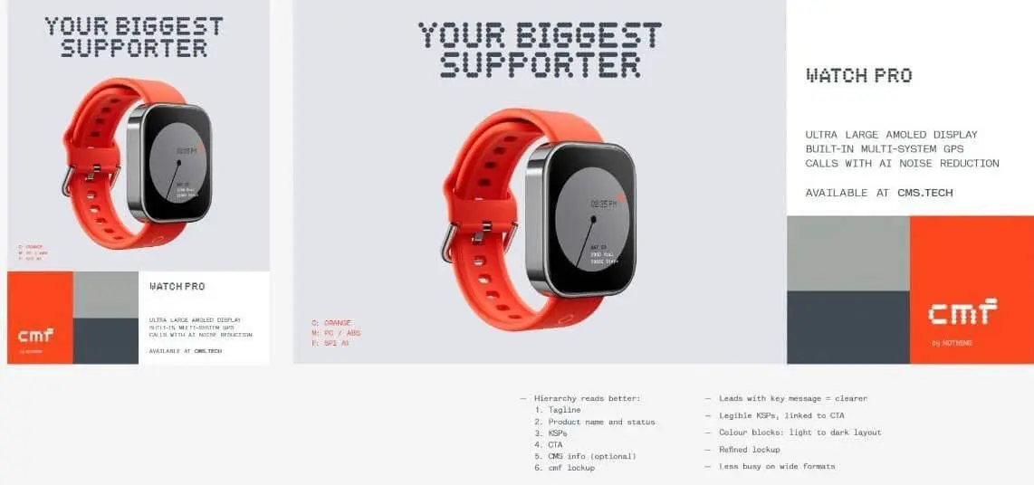 Nothingのサブブランド｢CMF by Nothing｣のスマートウォッチやイヤホン