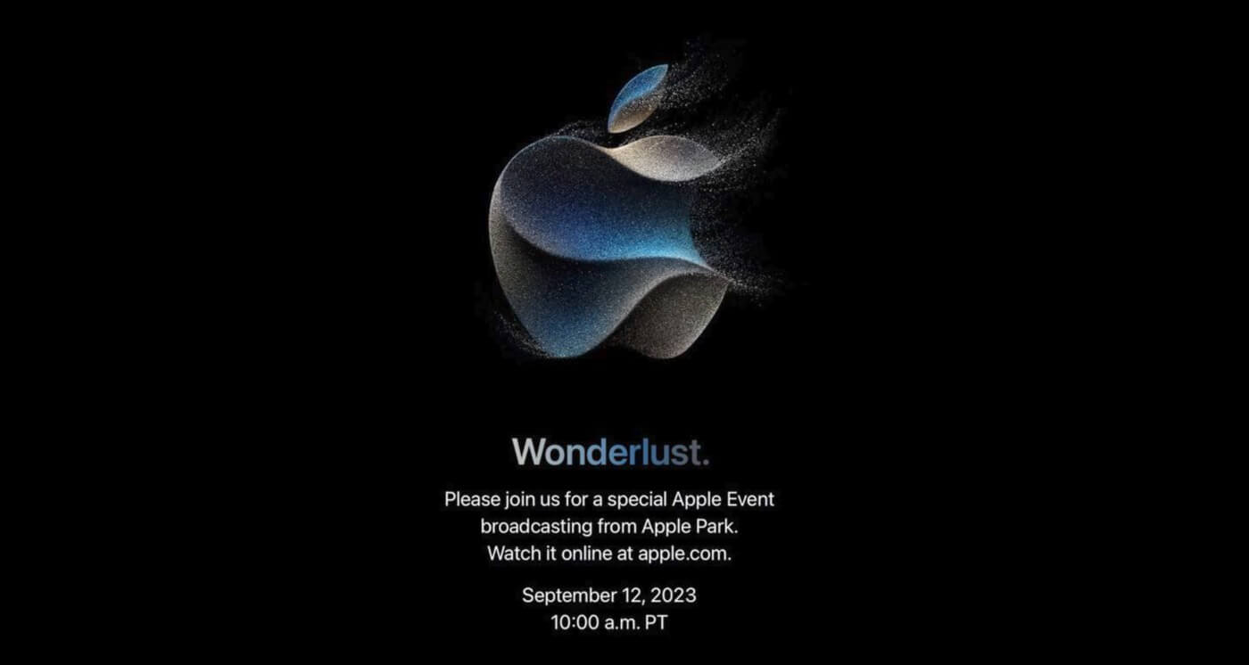 Apple、｢iPhone 15｣発表イベントを9月13日に開催すると発表
