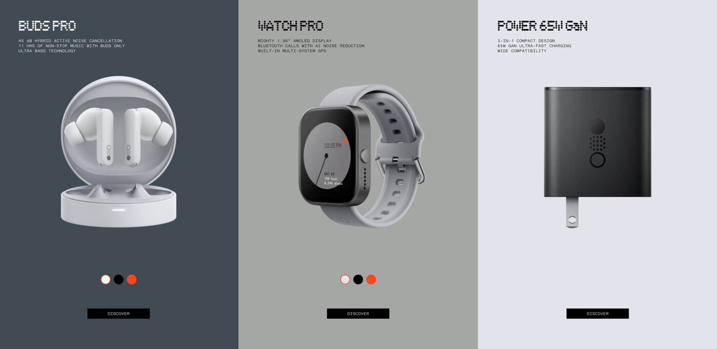 CMF by Nothing、ブランド初の製品としてスマートウォッチの｢Watch Pro｣やワイヤレスイヤホンの｢Buds Pro｣などを正式に発表