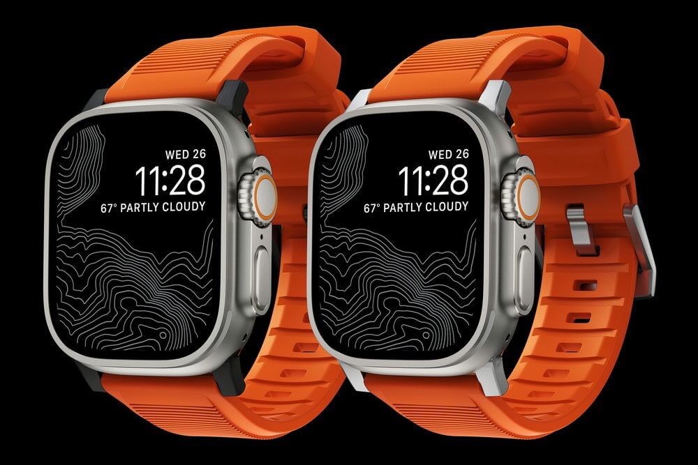 シリコン以上の耐性素材と低刺激スチール採用のNOMAD製Apple Watchバンド｢NOMAD Rugged Band｣の販売再開 ｰ ウルトラオレンジモデルも登場