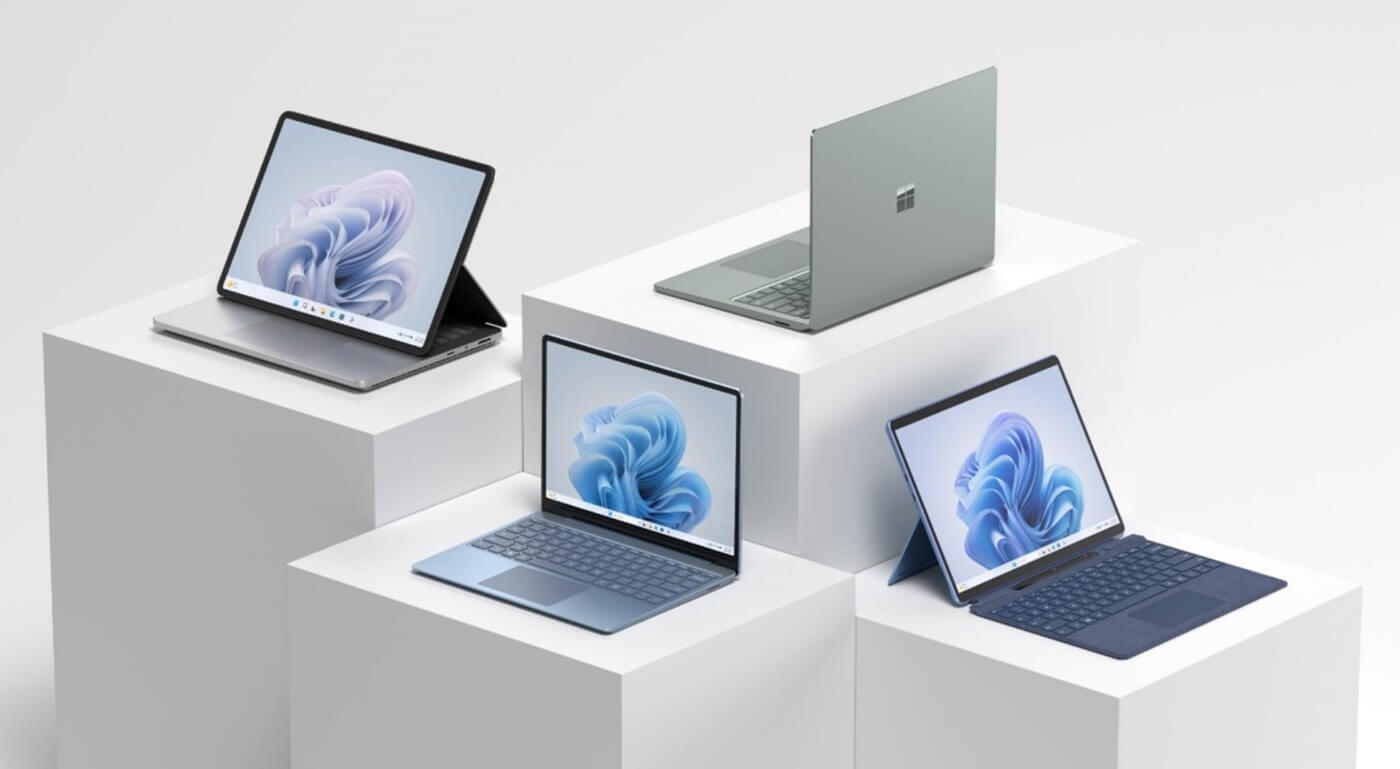 ｢Surface Laptop Studio 2｣と｢Surface Laptop Go 3｣、9月25日より国内の一部の家電量販店で先行展示開始