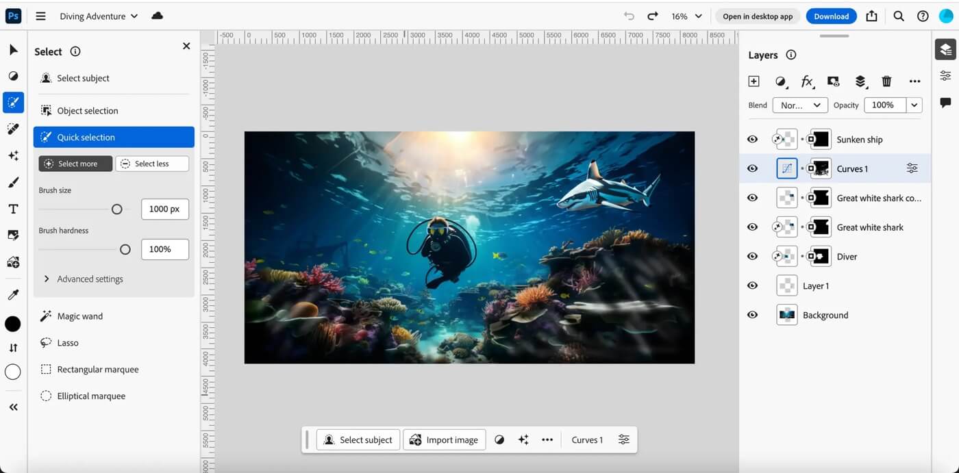 Adobe、Web版｢Photoshop｣を正式にリリース ｰ 画像生成AI｢Adobe Firefly｣も搭載