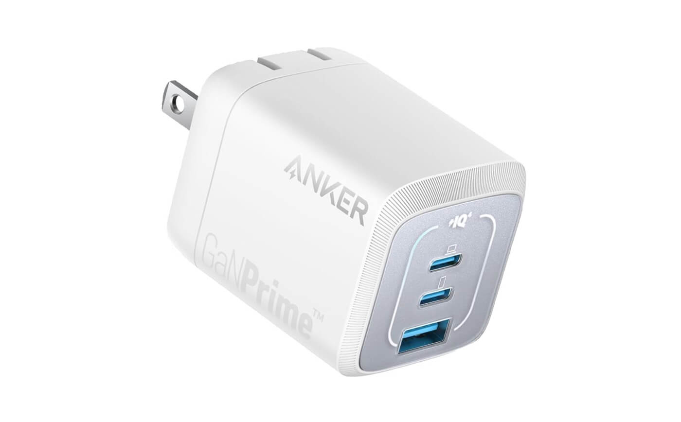 Anker、67W 3ポートUSB急速充電器｢Anker Prime Wall Charger (67W, 3 ports, GaN)｣の新色ホワイトを発売 ｰ 初回10％オフセールも開催中