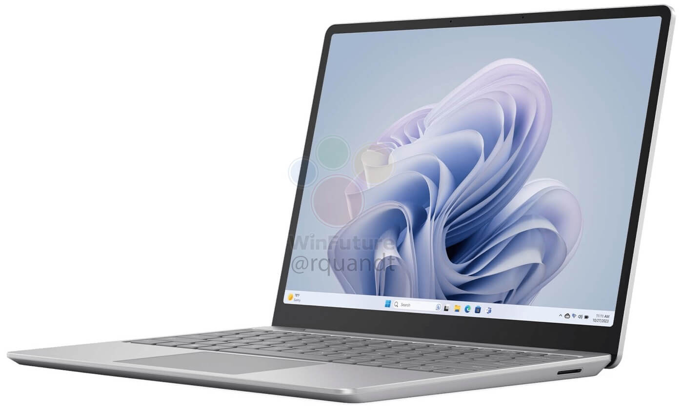 ｢Surface Laptop Go 3｣の製品画像が流出 ｰ 大きな変更はなく、内部仕様のみのアップグレードに
