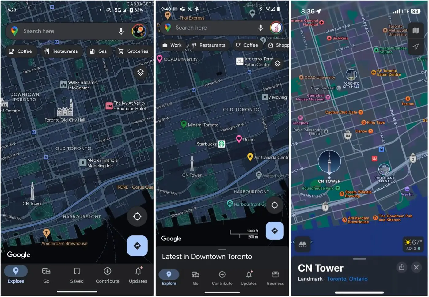 「Google マップ」、地図の新しいカラーリングをテスト中 ー 道路がより見易いデザインに