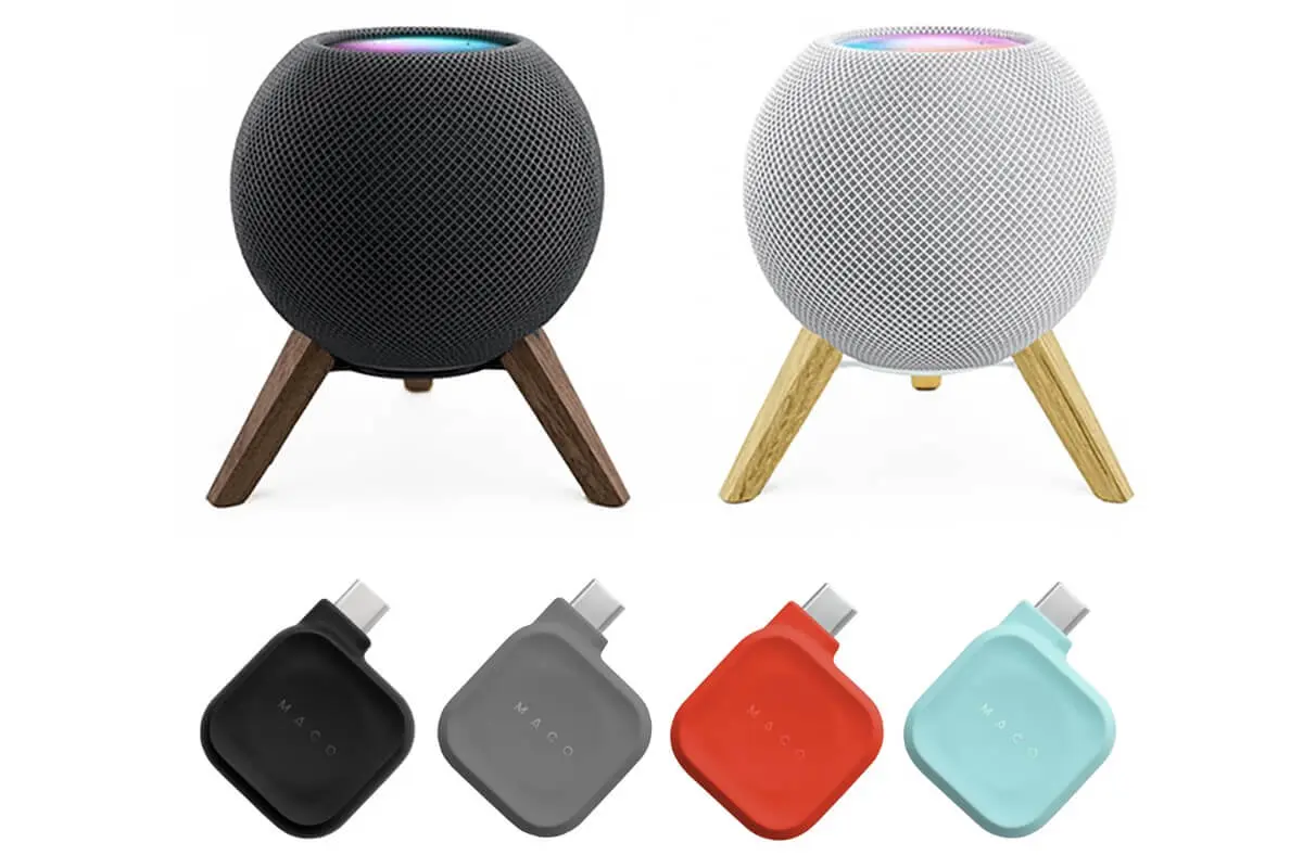 エリーゼジャパン、無垢材を使用したHomePod mini用スタンド｢balolo