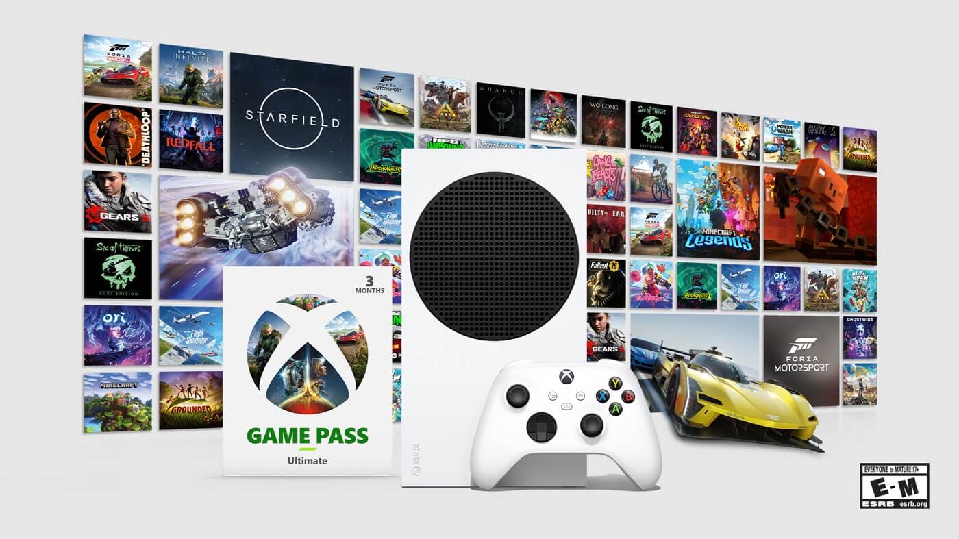 Microsoft、｢Xbox Game Pass Ultimate 3ヶ月利用権｣が付属した｢Xbox Series S (512GB) スターターバンドル｣を10月31日に発売 ｰ 本日より順次予約受付開始