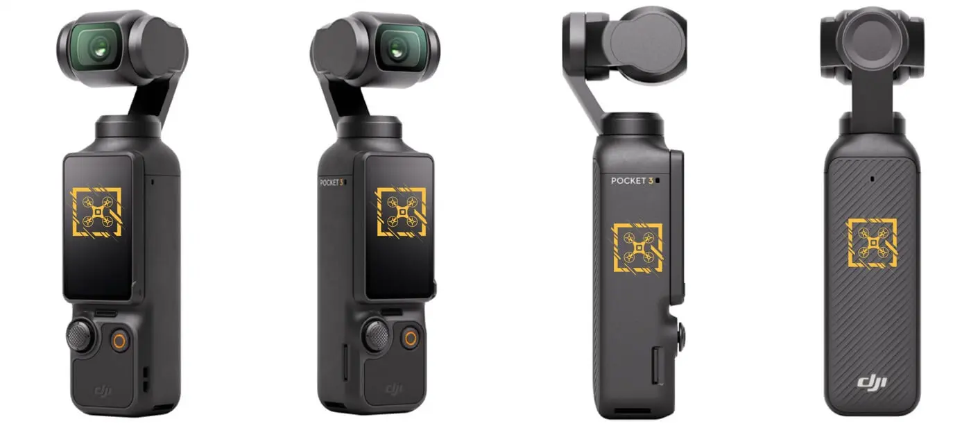 DJIの人気小型ジンバルカメラの最新モデル｢Pocket 3｣の多数の製品画像