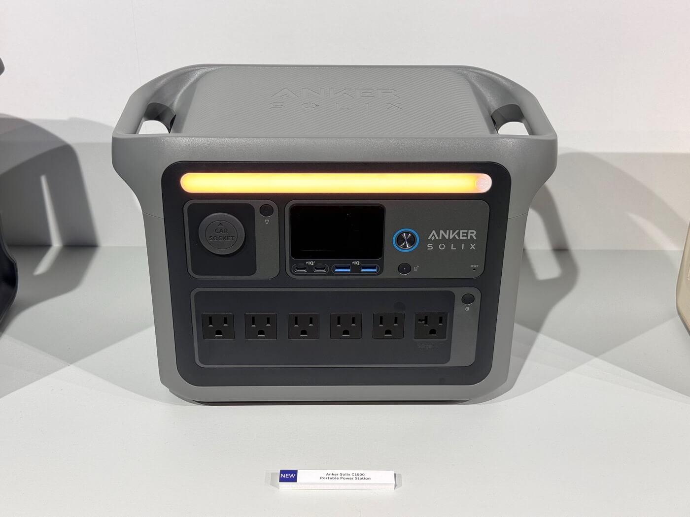 Anker、コンパクトなポータブル電源の長寿命モデル｢Anker Solix C1000 Portable Power Station｣を発売