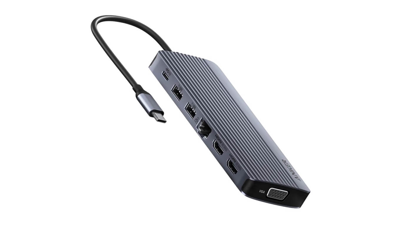 Anker、14ポート搭載の新型USB-Cハブ｢Anker USB-C ハブ (14-in-1, Triple display)｣を発売