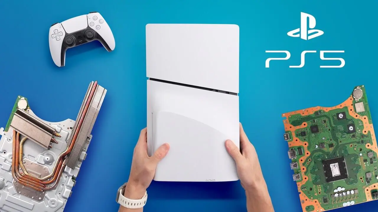 小型化された新型｢PlayStation 5｣の分解動画が早くも登場 ｰ ディスク