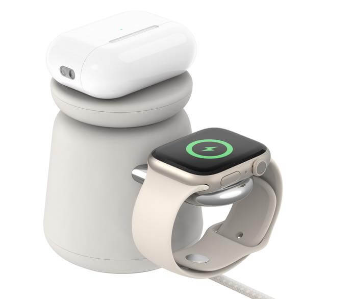 Belkin、iPhoneとApple Watchの同時高速充電に対応した｢Belkin BoostCharge Pro MagSafe 2-in-1 ワイヤレス充電ドック｣を発売