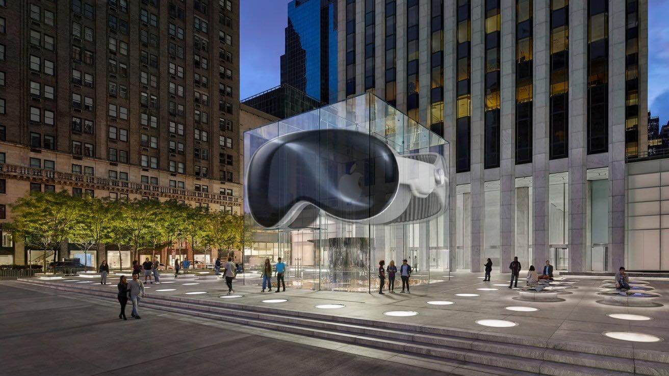 Apple、｢Vision Pro｣発売に向けたカウントダウンを開始 ｰ ニューヨークのFifth Avenueには巨大な｢Vision Pro｣が登場
