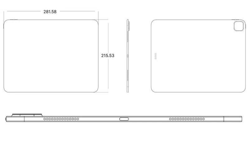来月に発表見込みの新型｢iPad Pro｣のCAD図面の画像公開