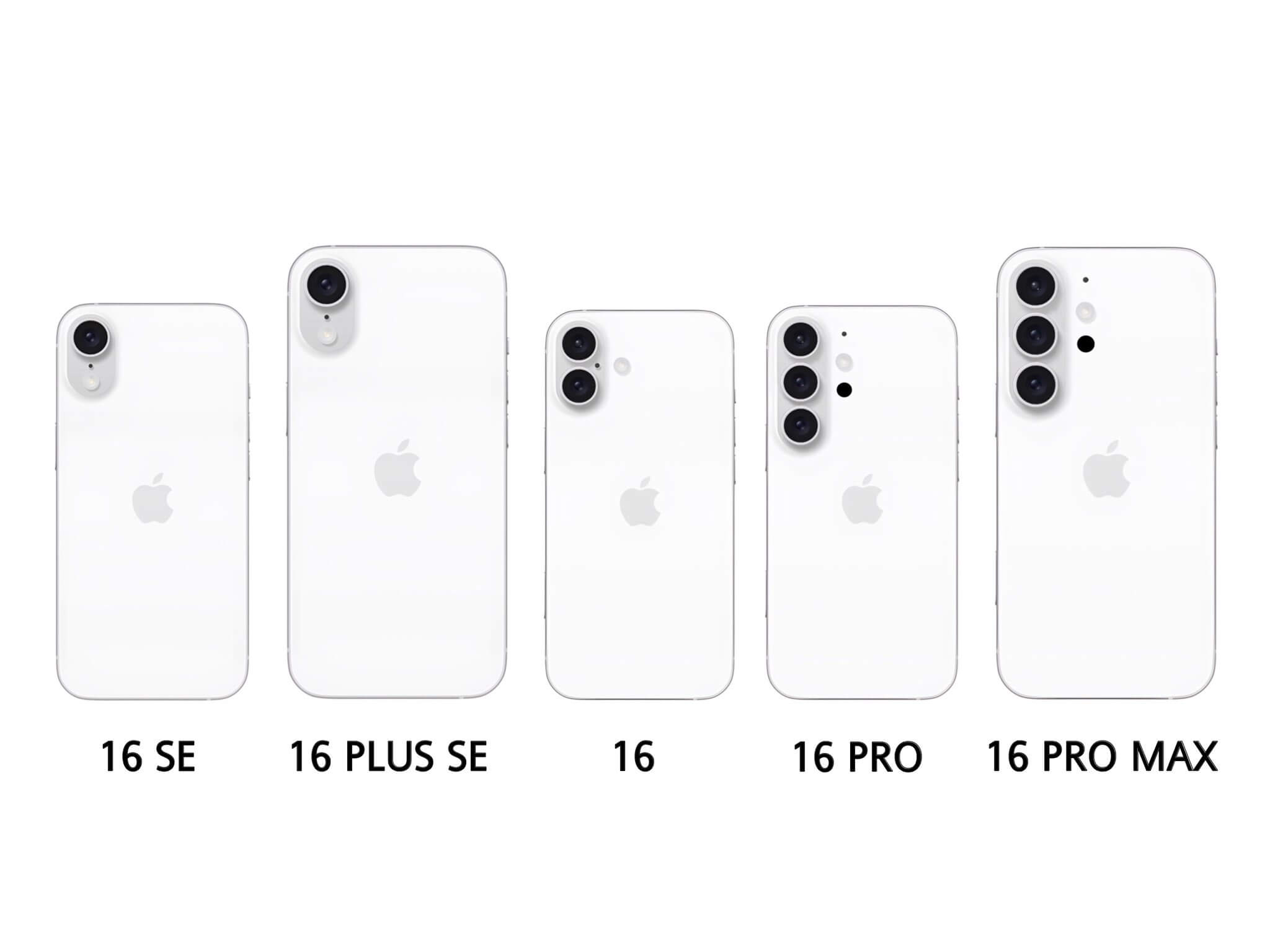 ｢iPhone 16｣シリーズでは｢iPhone 16 SE｣と｢iPhone 16 SE Plus｣が用意されるとの怪しい噂