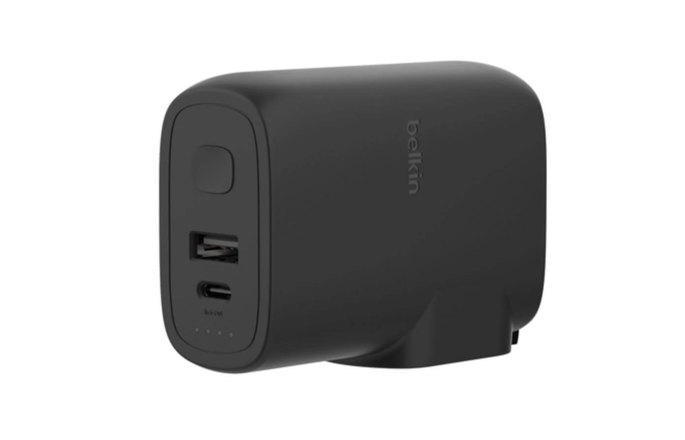 Belkin、USB充電器とモバイルバッテリーが1つになった｢Belkin BoostCharge Hybird Charger 25W + Power Bank 5000｣を発売