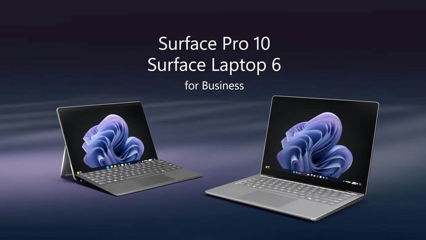 Microsoft、法人向け新型Surfaceとして｢Surface Pro 10 for Business｣と｢Surface Laptop 6 for Business｣を発表