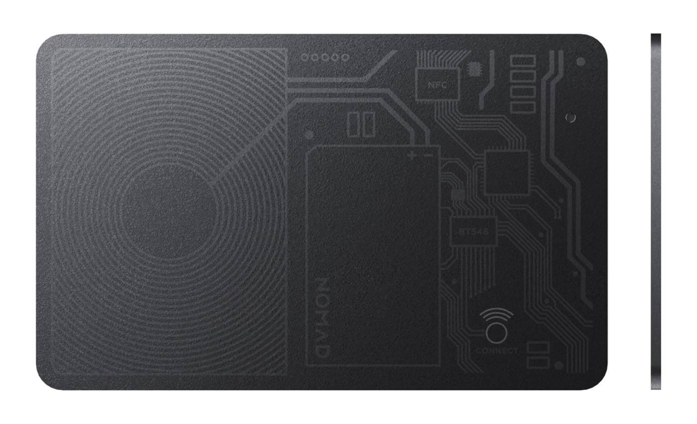 NOMAD、Qi及びMagSafe充電やAppleの｢探す｣ネットワークに対応したカード型紛失防⽌トラッカー｢Tracking Card｣を発売