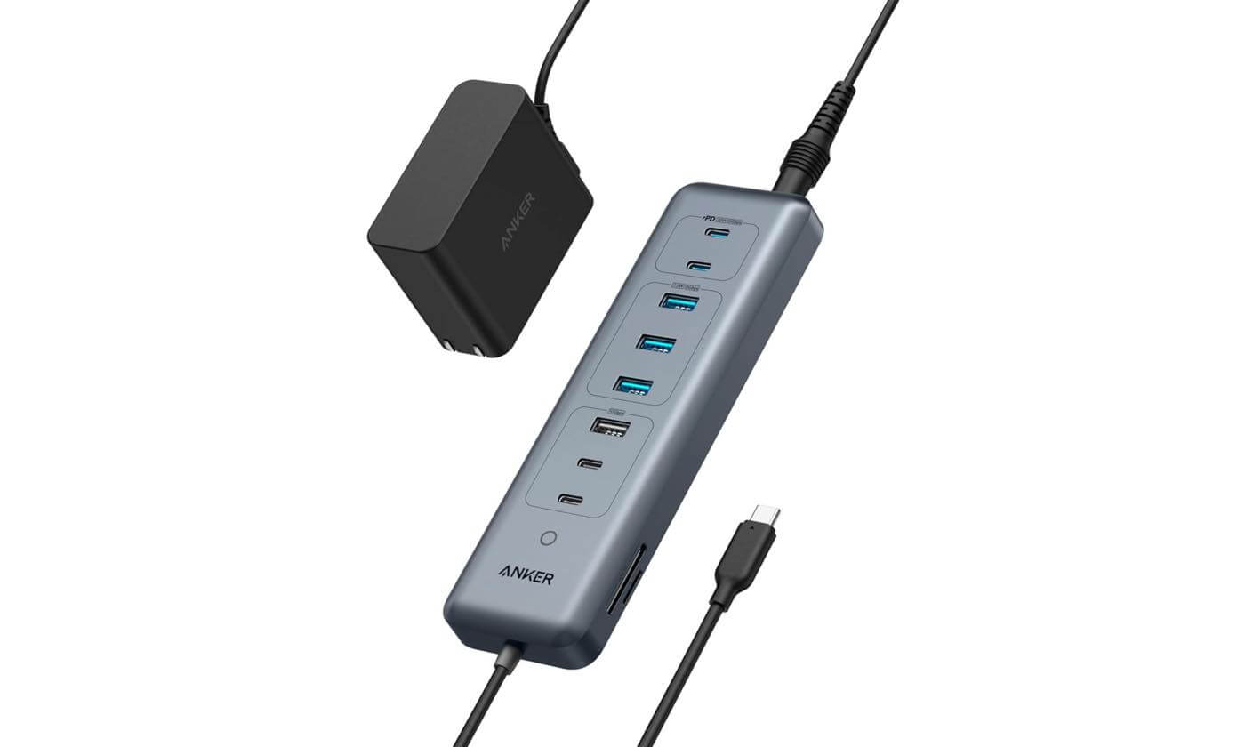 Anker、11ポート搭載の新型USB-Cハブ｢Anker USB-C データ ハブ (11-in-1, 10Gbps)｣を発売