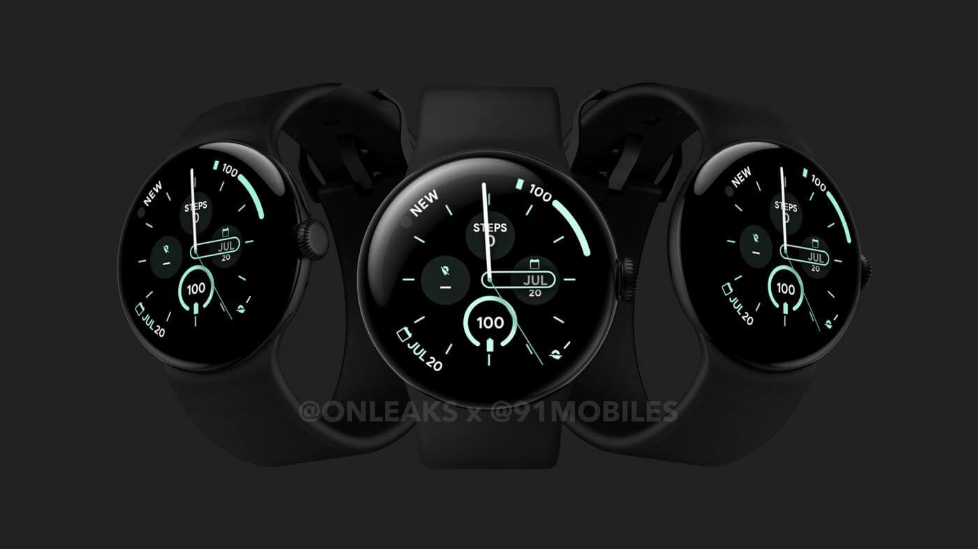 ｢Google Pixel Watch 3｣のレンダリング画像が登場 ｰ デザインは｢Pixel Watch 2｣から変わらない??