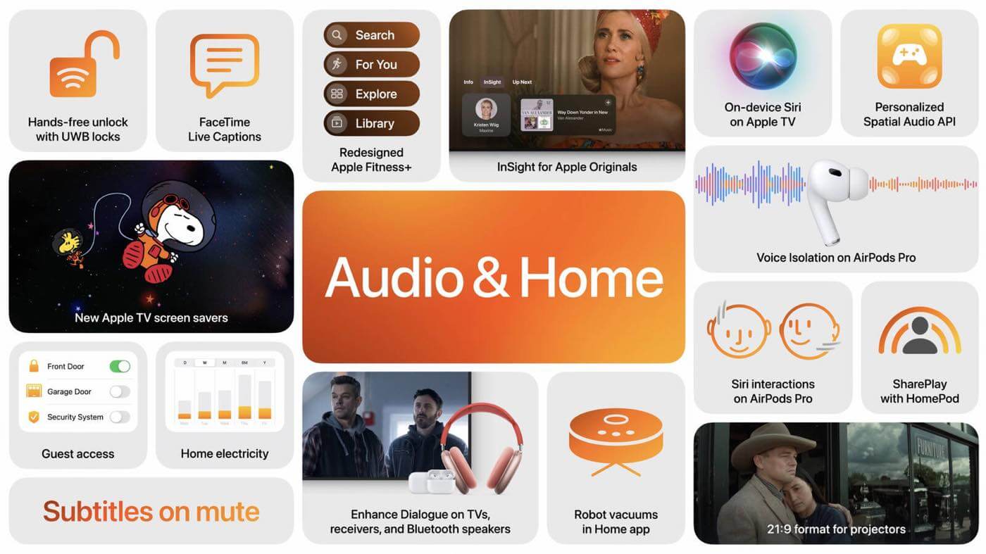 Apple、｢InSight｣や｢対話を強調｣などの新機能を搭載した｢tvOS 18｣を正式に発表