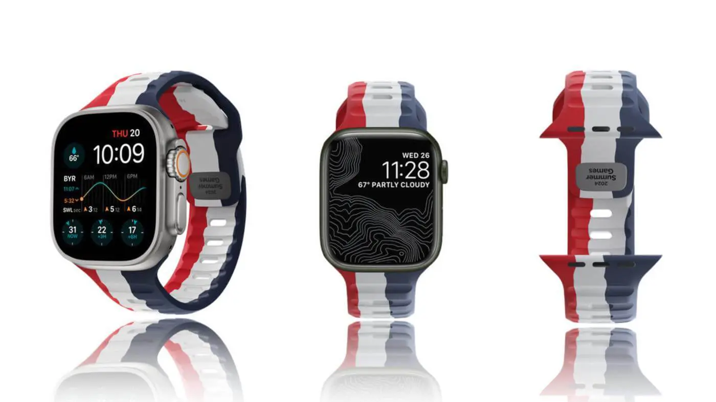 人気Apple Watch用バンド｢NOMAD Sports Band｣にトリコロールカラーの 