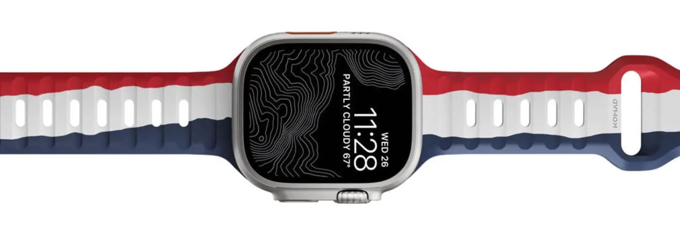 人気Apple Watch用バンド｢NOMAD Sports Band｣にトリコロールカラーの 