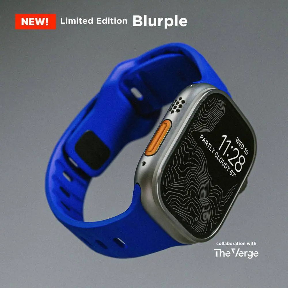 人気Apple Watch用バンド「NOMAD Sports Band」に深い青をイメージ 人気Apple Watch用バンド「NOMAD Sports Band」に深い青をイメージ