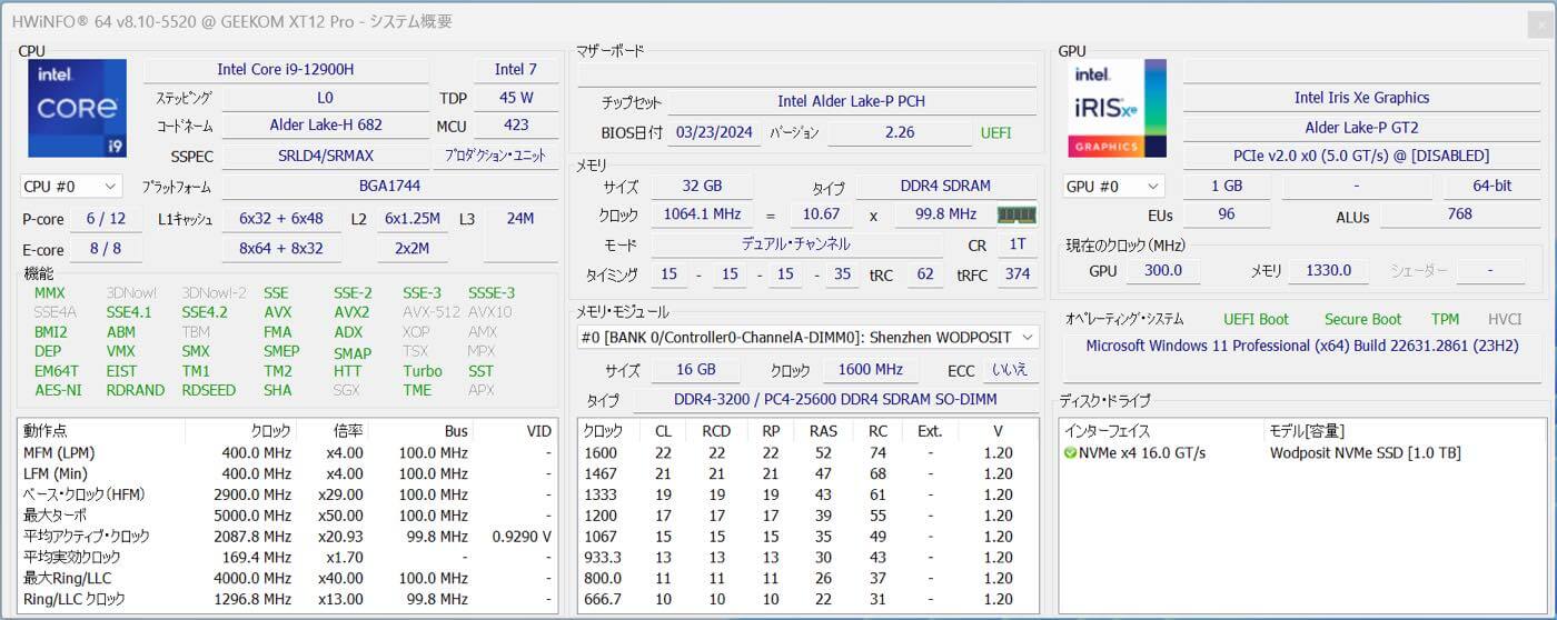 【レビュー】｢GEEKOM XT12 Pro｣ ｰ パワフルな第12世代Core i9プロセッサを搭載したミニPC