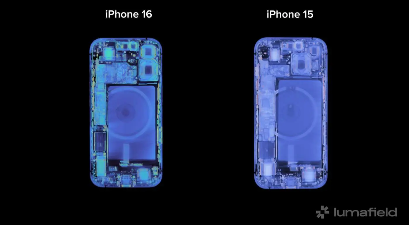 iPhone 16/16 Plus｣の分解動画 − 電流を流すと簡単に外れる接着剤の