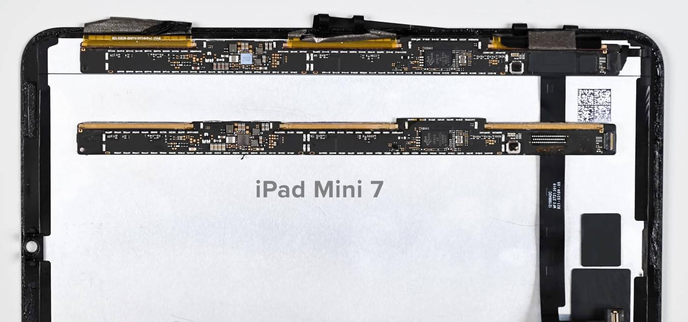 iFixit、｢iPad mni (第7世代)｣の分解動画を公開 ｰ 内部設計はほぼ変わらず、ゼリースクロールはまだ存在も軽減されていることが明らかに