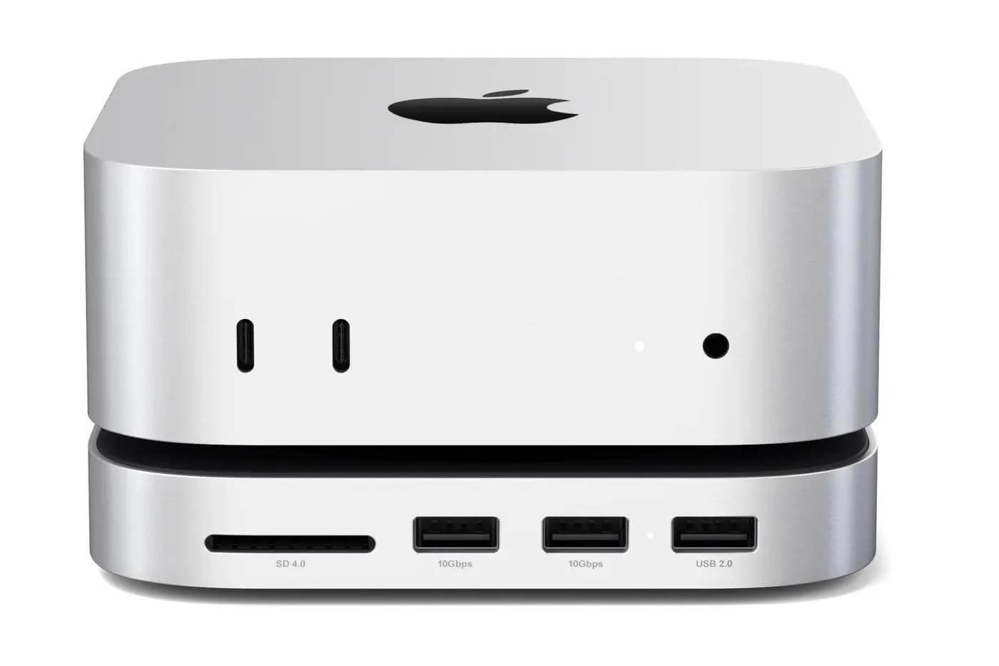 Satechi、M4搭載｢Mac mini｣に対応したスタンドハブを来春発売へ ｰ SSDエンクロージャも内蔵