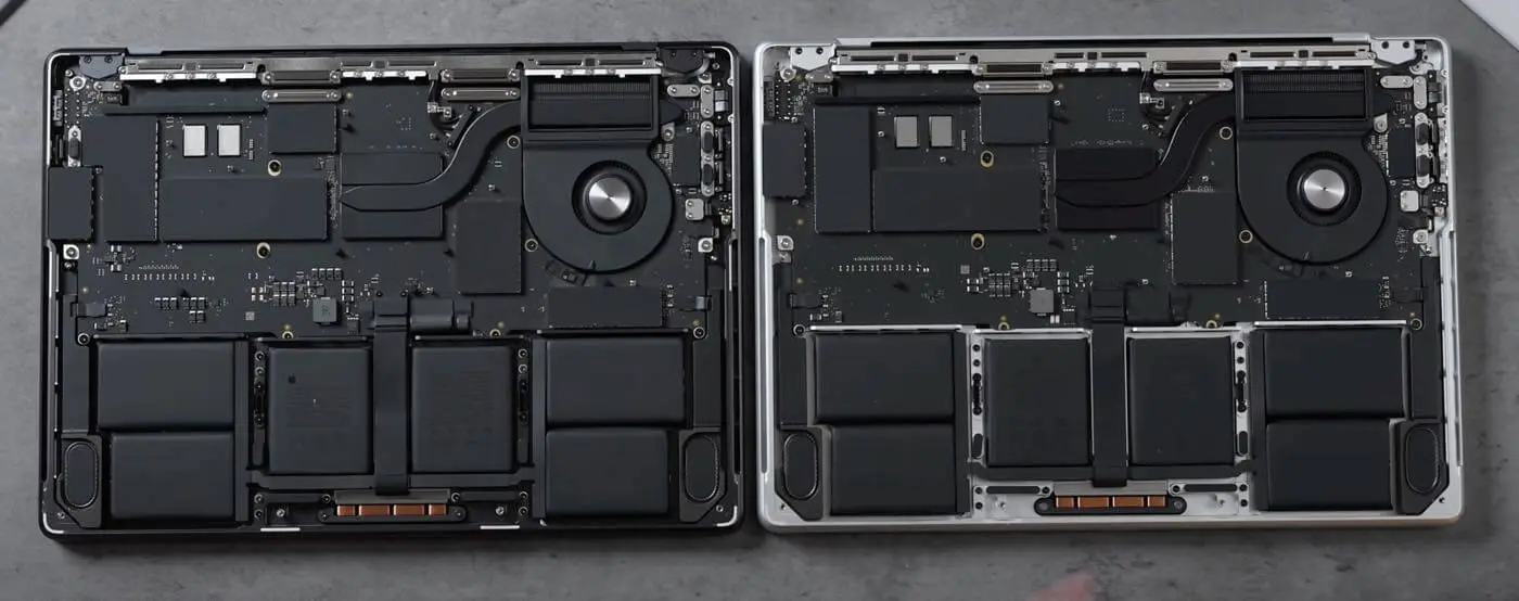 M4搭載「MacBook Pro 14インチ」の内部設計はM3モデルから大きな M4搭載「MacBook Pro 14インチ」の内部設計はM3モデルから大きな