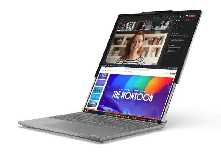 Lenovo、世界初のローラブル・ディスプレイ搭載ノートPCを発売へ ｰ