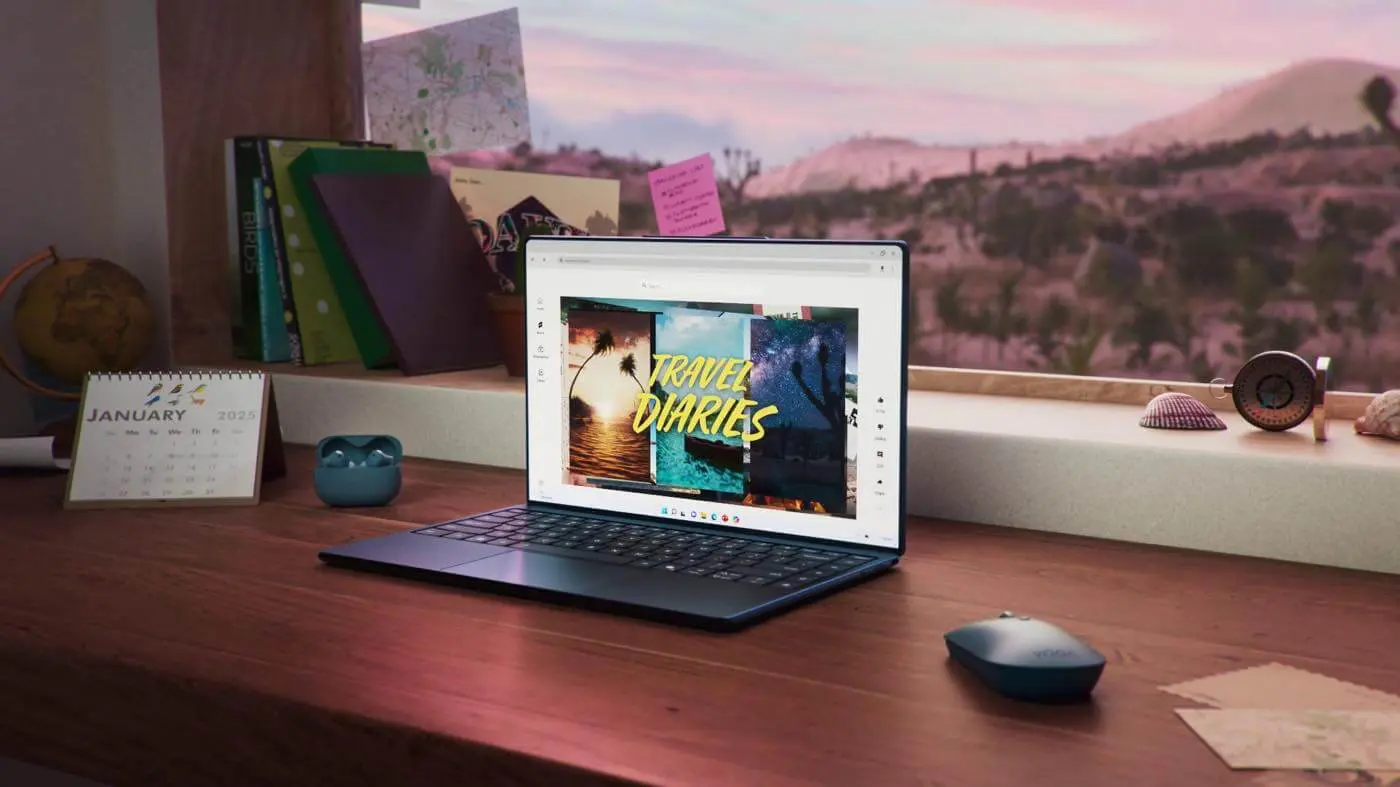 Lenovo、｢CES 2025｣で画面埋め込み式Webカメラ搭載ノートPCも発表か