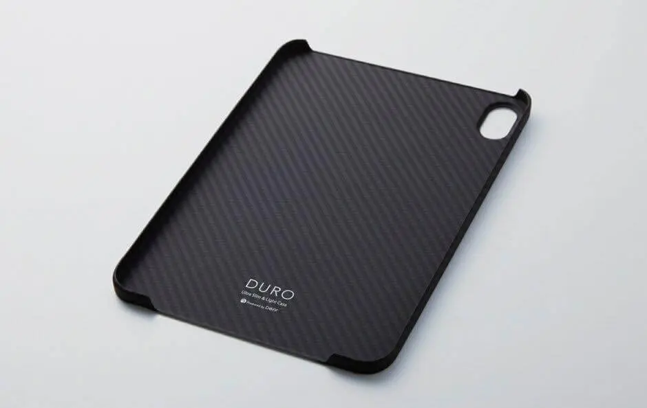 iPad Mini + Apple Pencil + DUROケース Deffの人気アラミド繊維ケース｢DURO｣に｢iPad mini (A17 Pro)｣対応