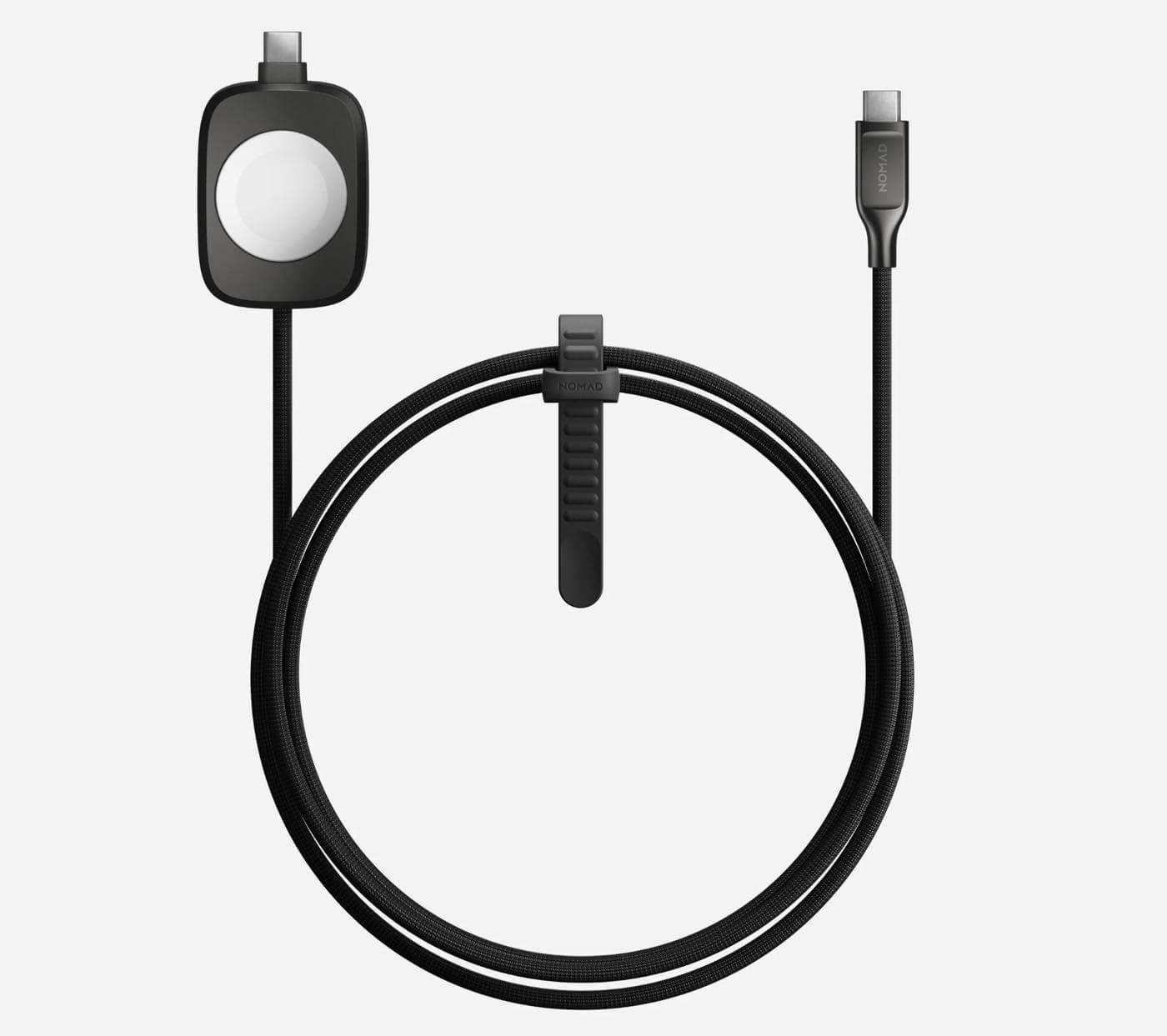 NOMAD、Apple Watch充電器が一体化したUSB-Cケーブル「Universal Cable for Apple Watch」を発売