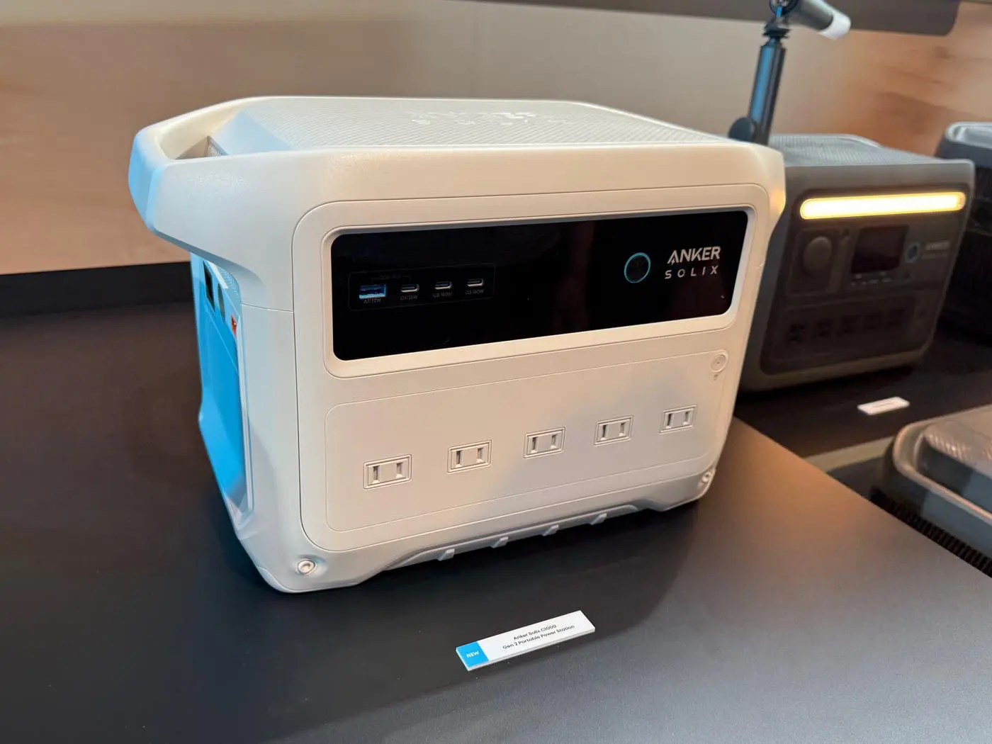 【新品】Anker Solix C1000 ポータブル電源 2月購入 保証付 Anker Solix C1000 Portable Power Station | リン酸鉄