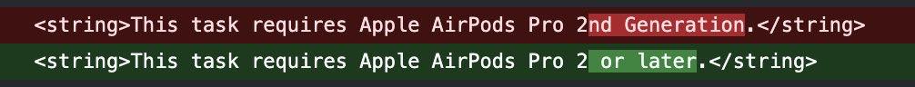 「AirPods Pro 3」の登場を示唆する記述??