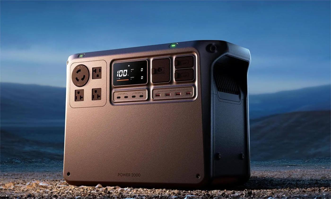 DJI、新型ポータブル電源「DJI Power 1000 V2」と「DJI Power 2000」を発売