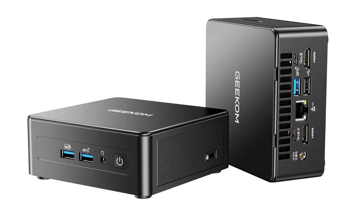 GEEKOM、Intel Core Ultra 5-225H/Ultra 9-285Hを搭載したミニPC