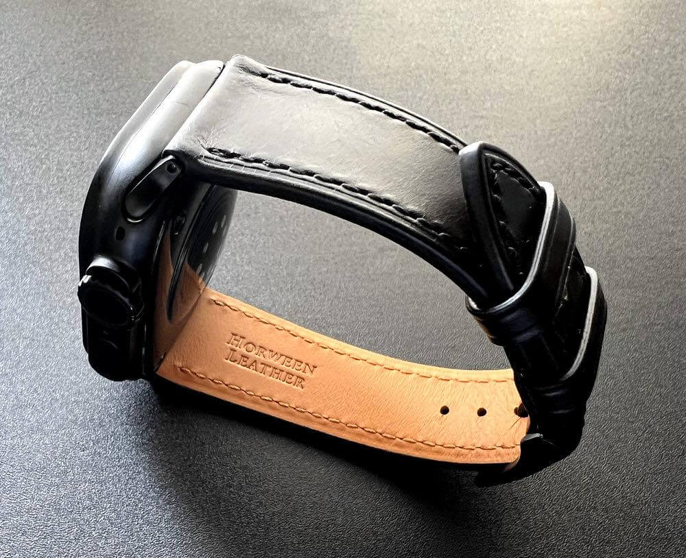 ホーウィン社の高級レザー採用のApple Watchバンド「MinZ Horween Leather Band Stitch」発売|自社生産で低価格化などを実現
