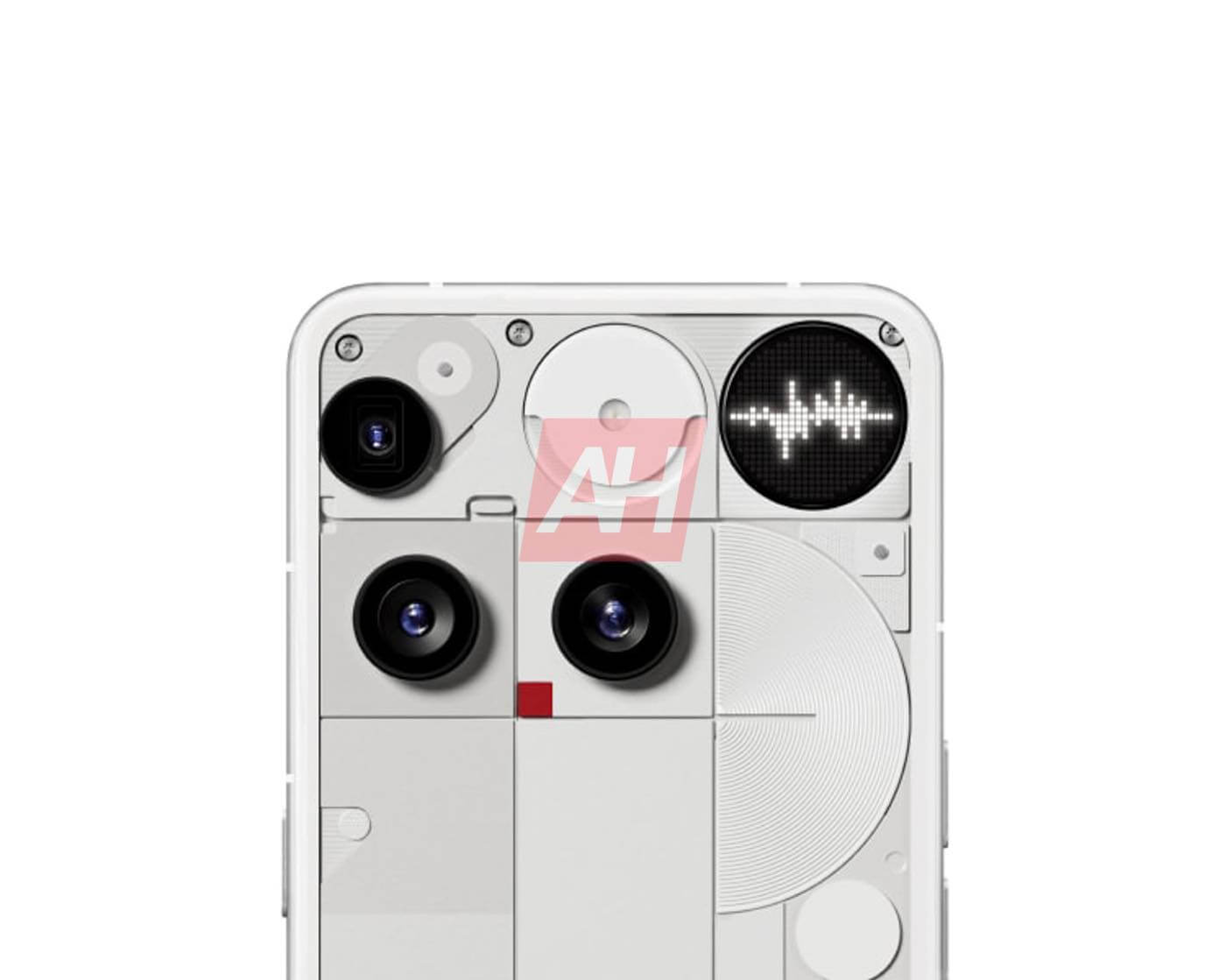 「Nothing Phone (3)」の公式レンダリング画像が流出|独特なリアカメラの配置やGlyph Matrixが特徴に